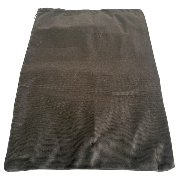 Donald J Pliner Black Dust Bag with Green Logo - Picture 2 of 2